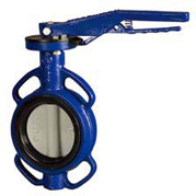 4"(DN100), корпус GG25, диск GGG40, PN16, межфланцевый монтаж, рукоятка