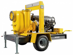 Дизельная мотопомпа Varisco VAR 12-400 FZD24 G10 TRAILER
